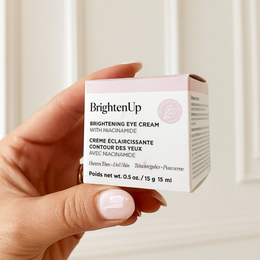 Arbonne BrightenUp Eye Cream New with Box